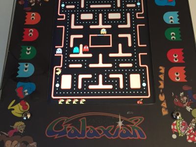Spielautomat Arcade Tischgerät mit 412 bekannten Spielen